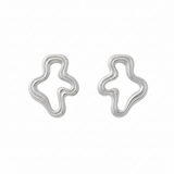 Groovy Silver Earrings