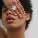 Spiral Silver Ring