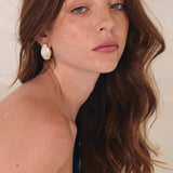 Cacao Silver Earrings
