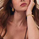 Cacao Golden Earrings