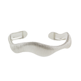 Olas Silver Satin Bangle