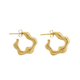 Wavy Satin Earrings