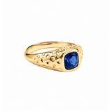 Mini Signature Ring -  Zafiro
