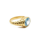 Signature Ring Ice Blue