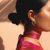 Organic Ear Cuff Golden
