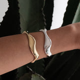 Olas Silver Satin Bangle