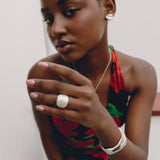 Mango Silver Ring