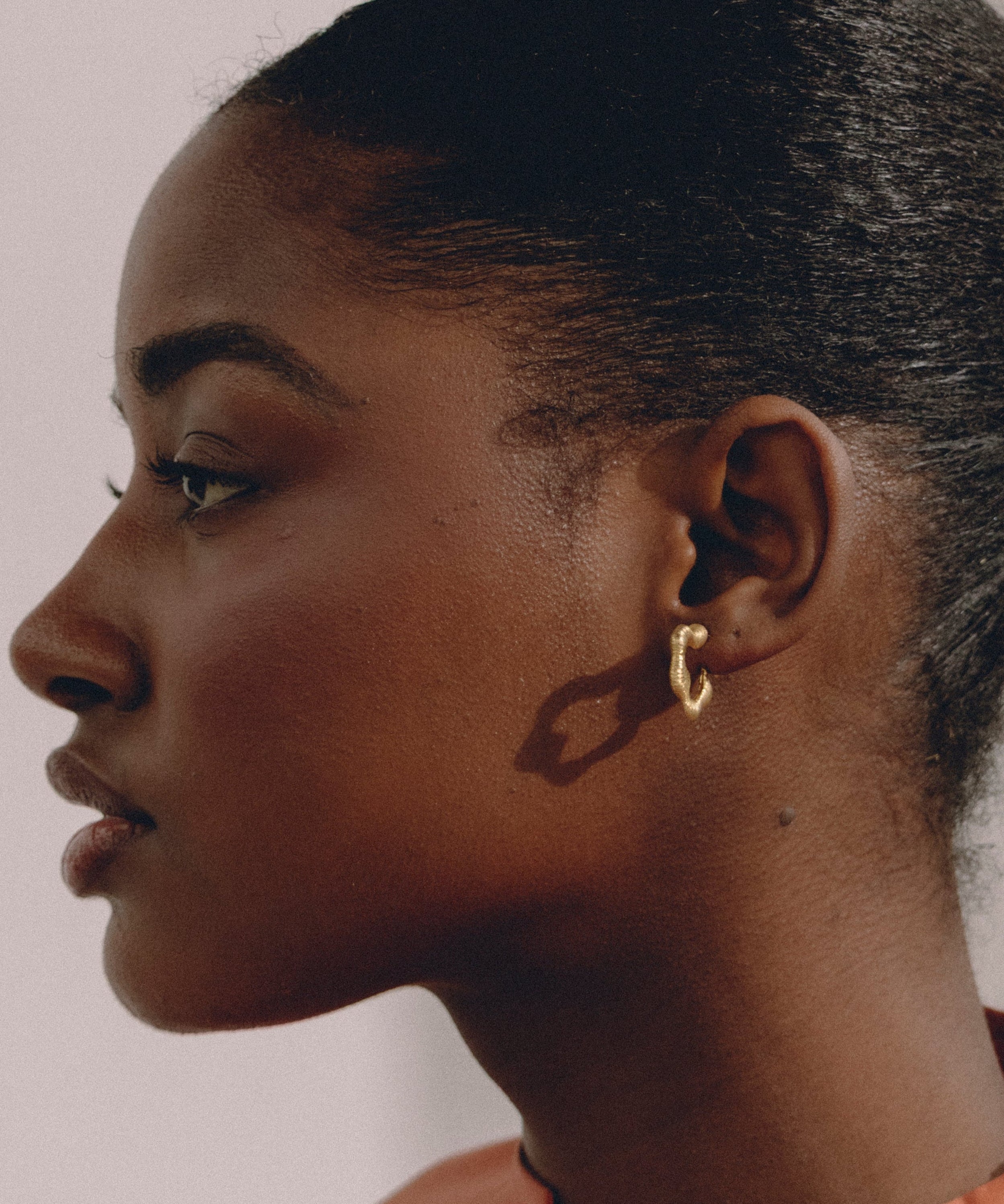 Wavy Satin Earrings
