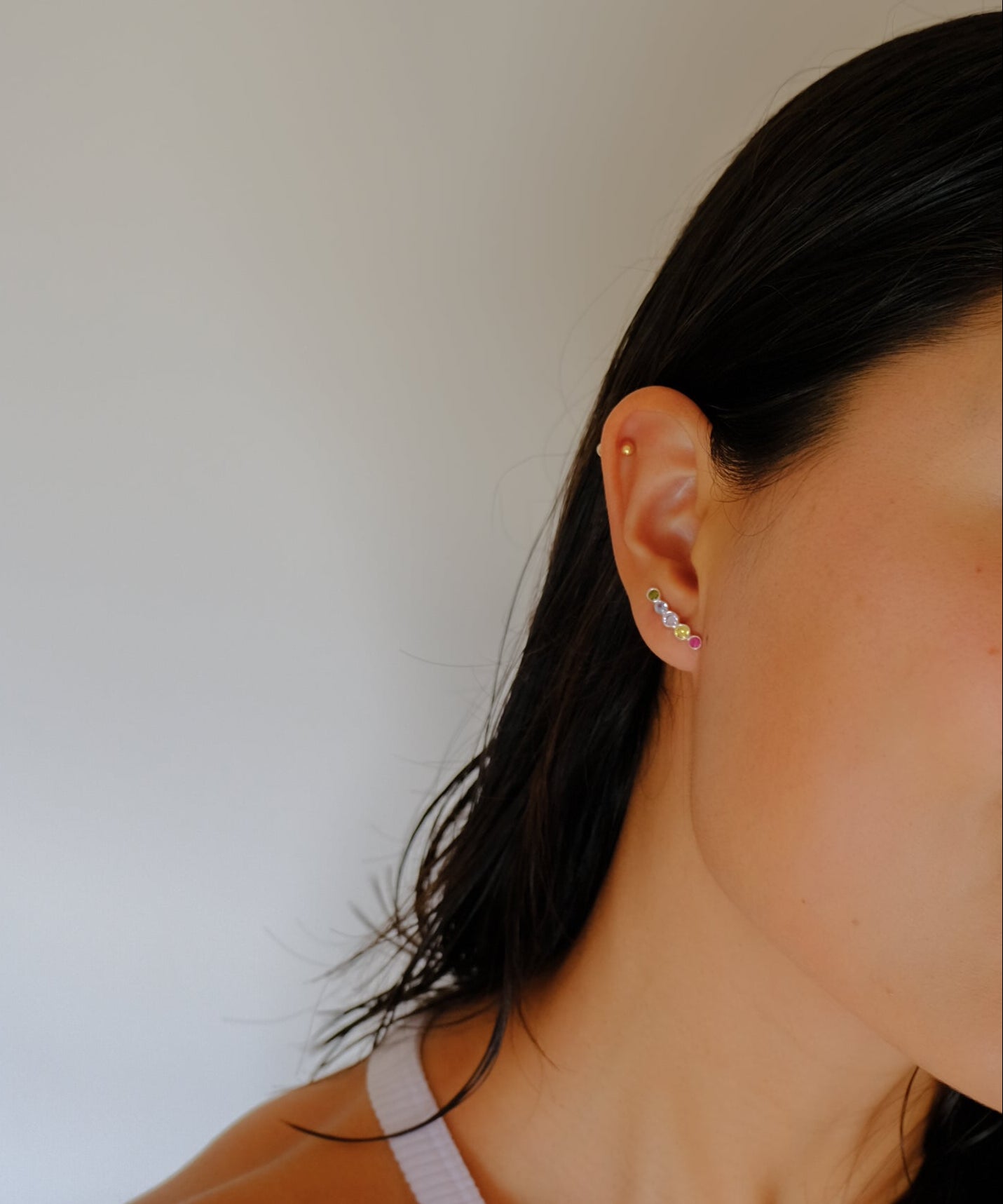 Plata925 aretes peru