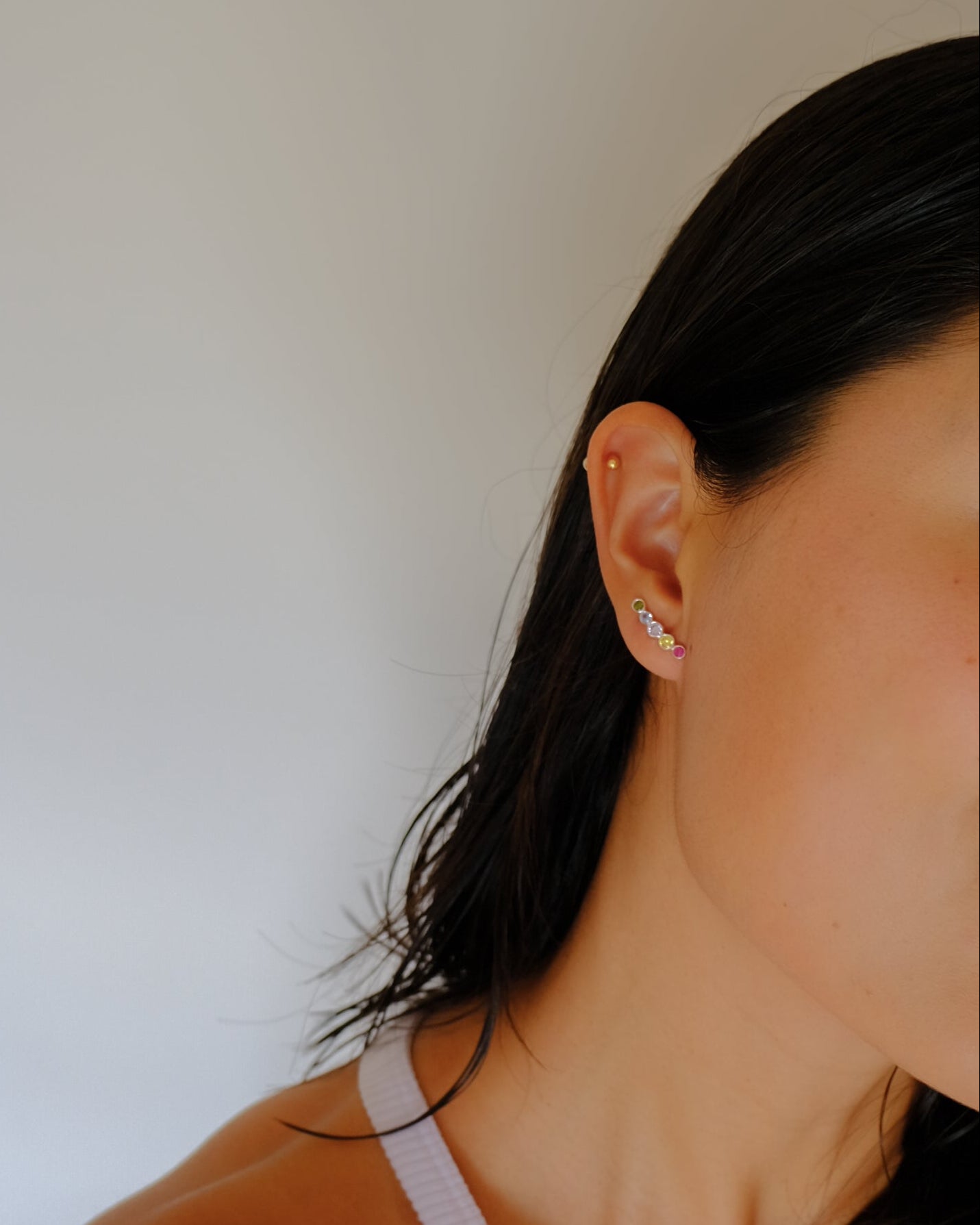 Plata925 aretes peru