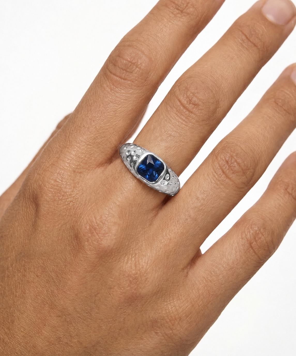Mini Signature Ring -  Zafiro