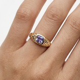 Mini Signature Ring - Lavanda