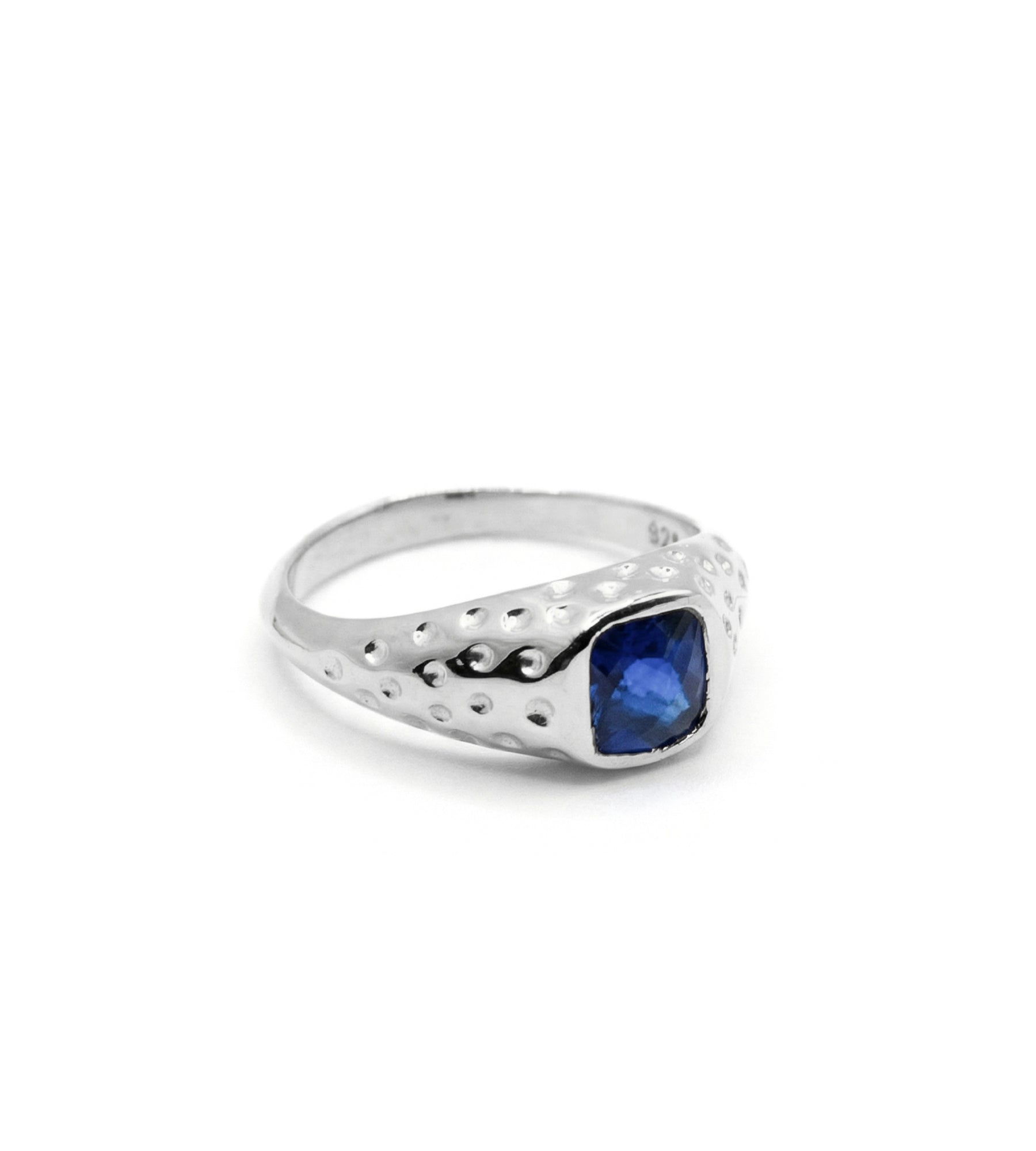 Mini Signature Ring -  Zafiro