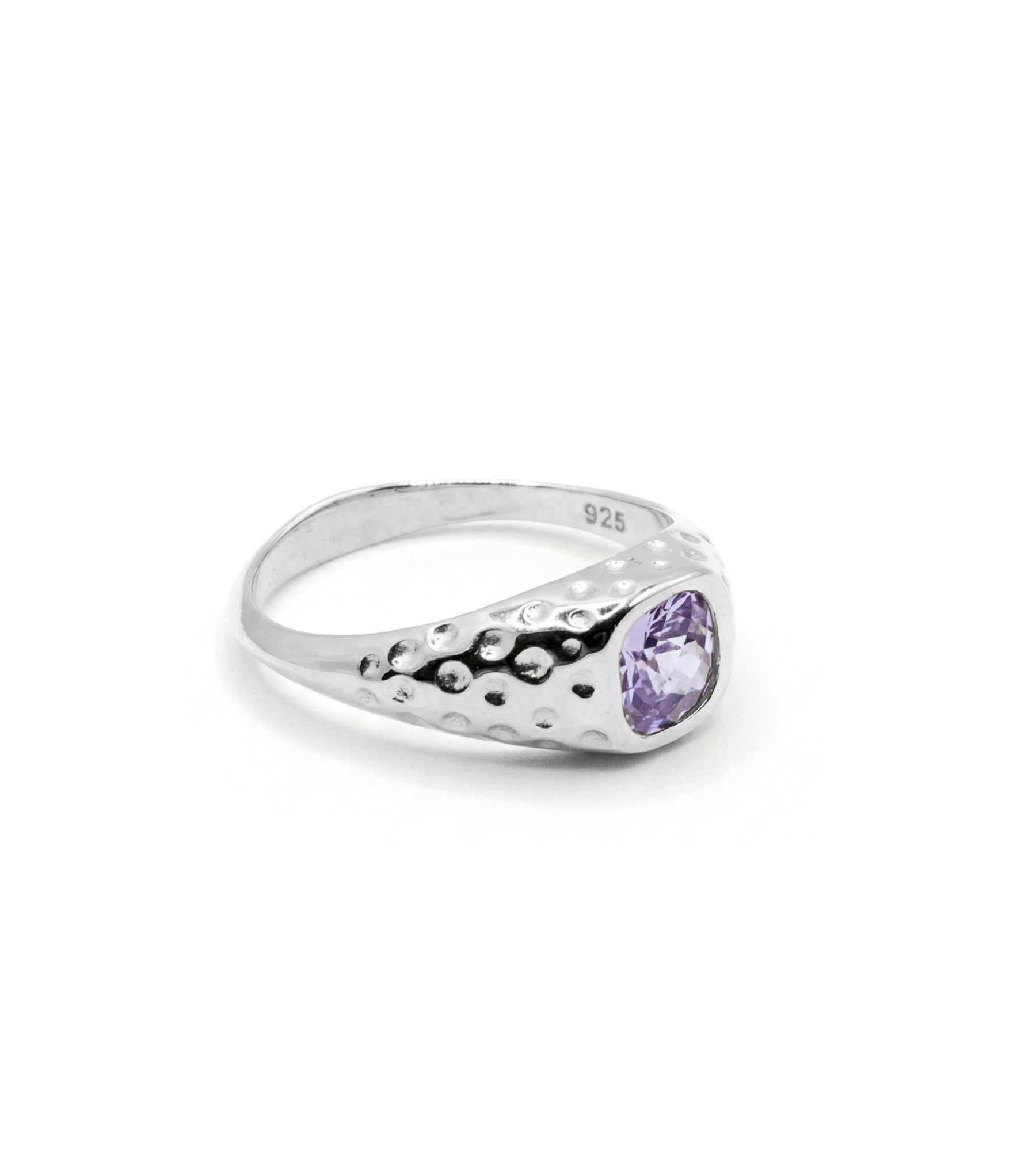 Mini Signature Ring -  Lavanda