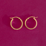 Golden Líneas Hoops