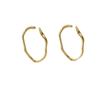 Organic Earrings - Golden