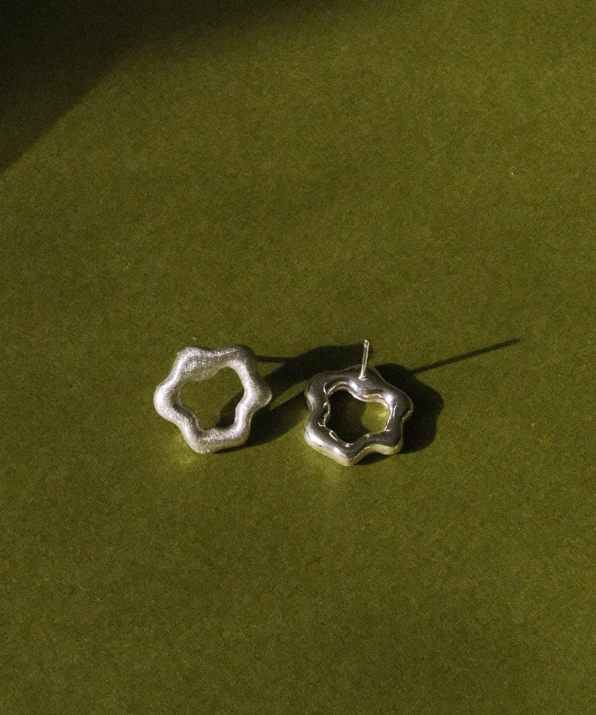 Organic Star Studs